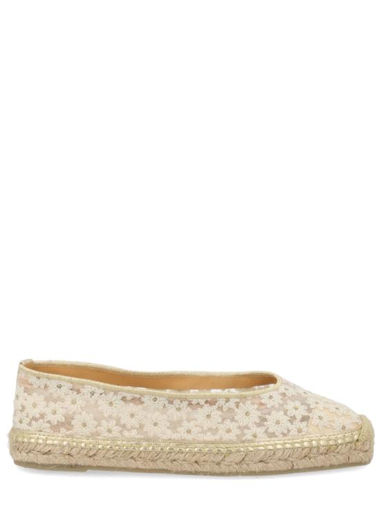 26SS 까스따네르 플랫 슈즈 026167 4078 BLANCO ORO BEIGE - CASTANER