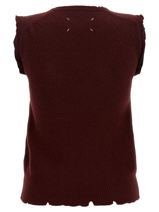 26FW 마르지엘라 민소매 티셔츠 MA341777BM BORDEAUX - MAISON MARGIELA