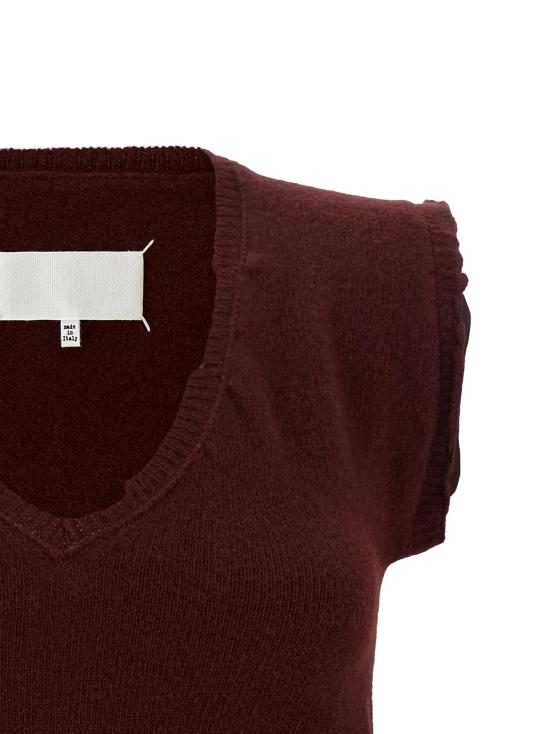 26FW 마르지엘라 민소매 티셔츠 MA341777BM BORDEAUX - MAISON MARGIELA