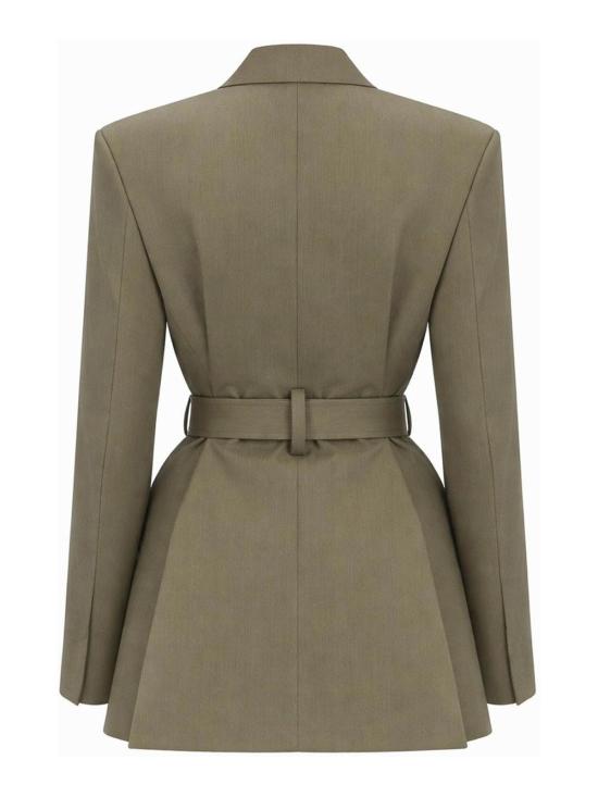 26SS 빅토리아 베컴 수트 자켓 1126WJK006909ASAGEMELANGE GREEN - VICTORIA BECKHAM