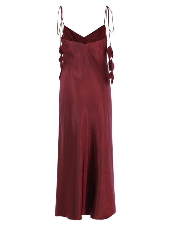 26SS 셀프 포트레이트 원피스 RS26 218M BU BURGUNDY - SELF PORTRAIT