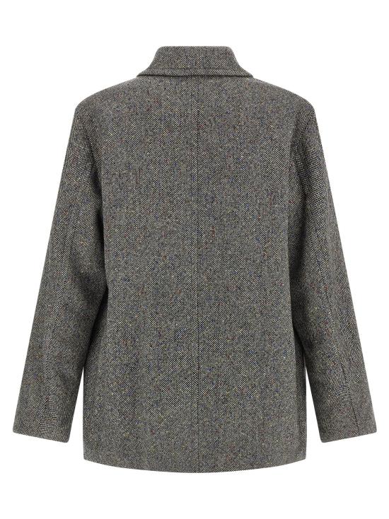 26FW 드리스 반 노튼 코트 DR342004BM GRAY - DRIES VAN NOTEN