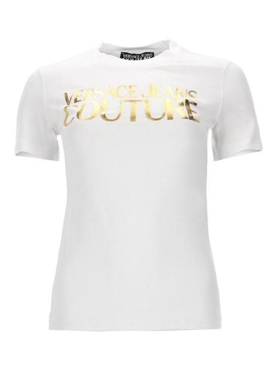 26SS 베르사체 반팔 티셔츠 80HAHT00CJ03TG03 WHITE