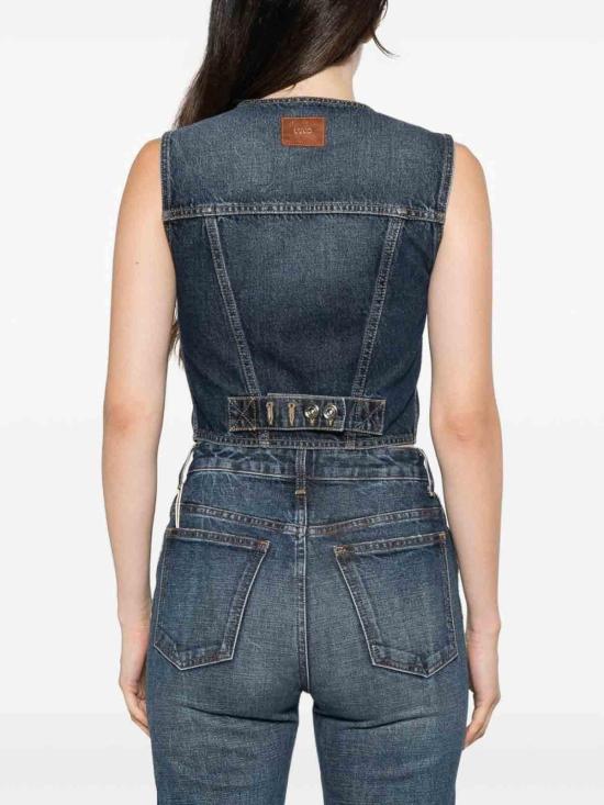 26FW 리우조 데님 자켓 UF6502D039879158 BLUE - LIU JO