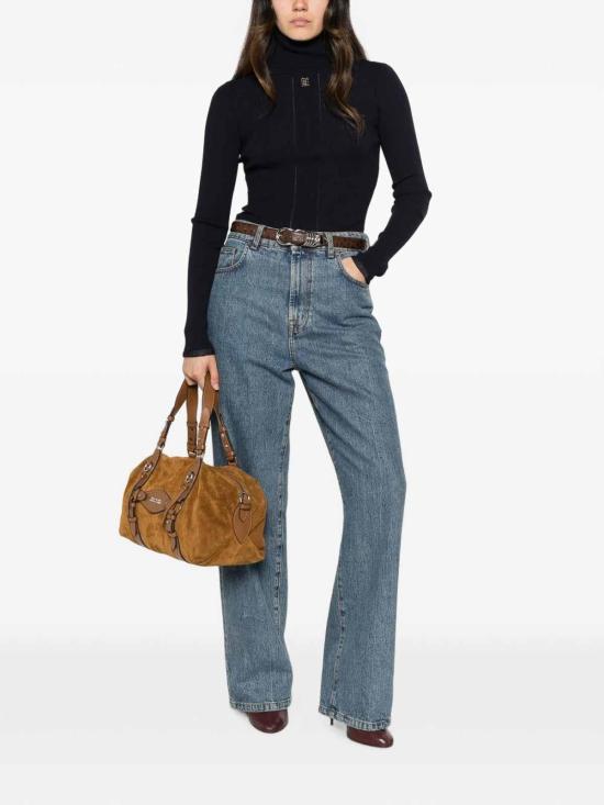 26FW 엘리자베타프랜치 터틀넥 MK22B66E2H88 BLUE - ELISABETTA FRANCHI