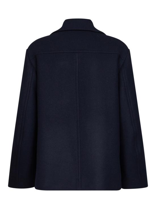 26FW 드리스 반 노튼 코트 0202184216509 NAVY - DRIES VAN NOTEN