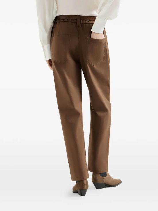 26FW 브루넬로 쿠치넬리 탑 MA126P8417C9812 Brown - BRUNELLO CUCINELLI