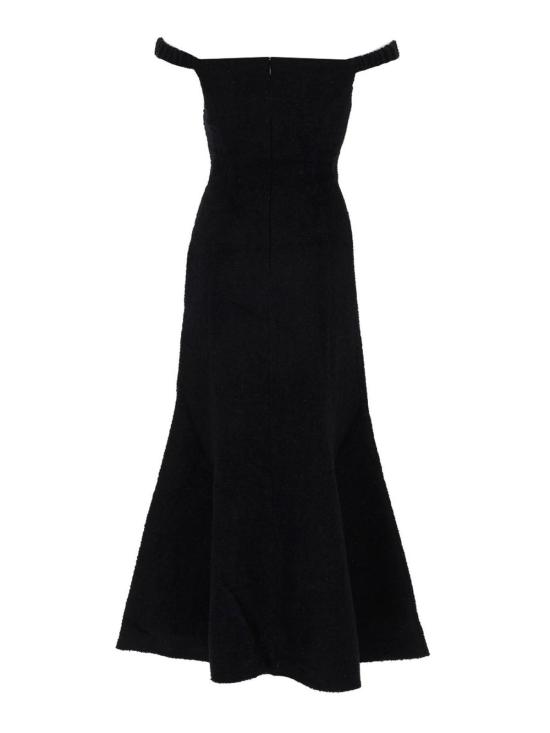 26SS 셀프 포트레이트 롱 원피스 RS26075MBBLACK - SELF PORTRAIT