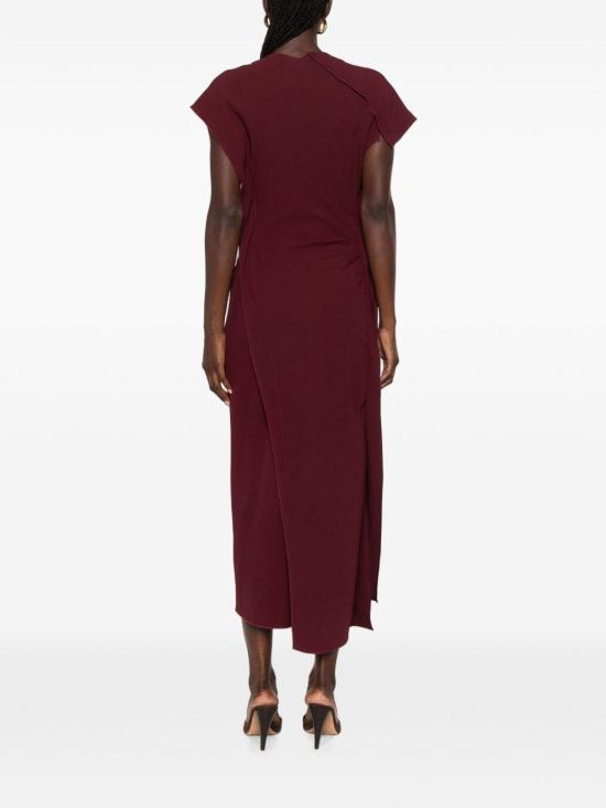 26FW 빅토리아 베컴 롱 원피스 1326WDR007380B9635 RED - VICTORIA BECKHAM
