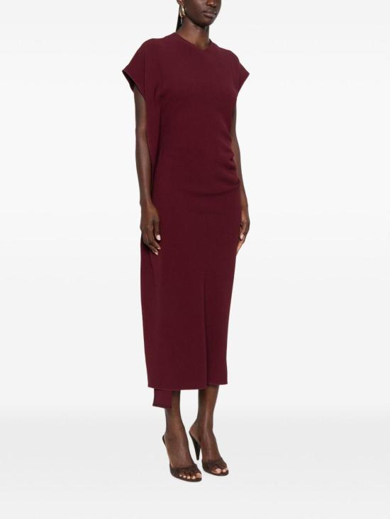 26FW 빅토리아 베컴 롱 원피스 1326WDR007380B9635 RED - VICTORIA BECKHAM