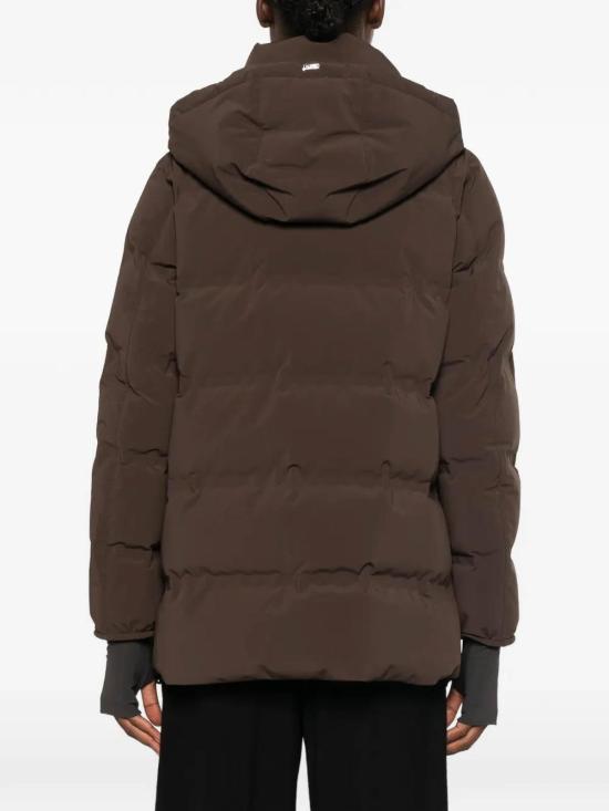 26FW 에르노 4 디렉션 스트레치 매트 패브릿 A-셰이프 재킷 PI002226D12590SZ8815 BROWN - HERNO