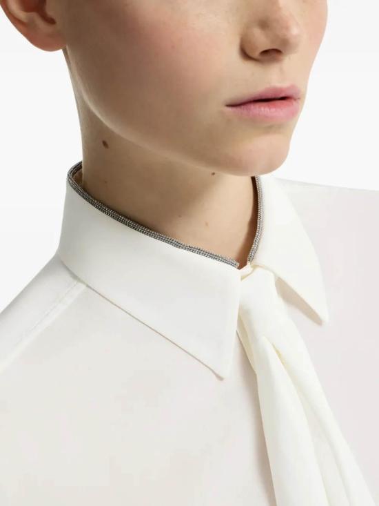 26FW 브루넬로 쿠치넬리 셔츠 MB993M3A26C600 WHITE - BRUNELLO CUCINELLI