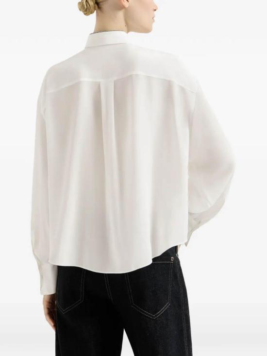 26FW 브루넬로 쿠치넬리 셔츠 MB993M3A26C600 WHITE - BRUNELLO CUCINELLI