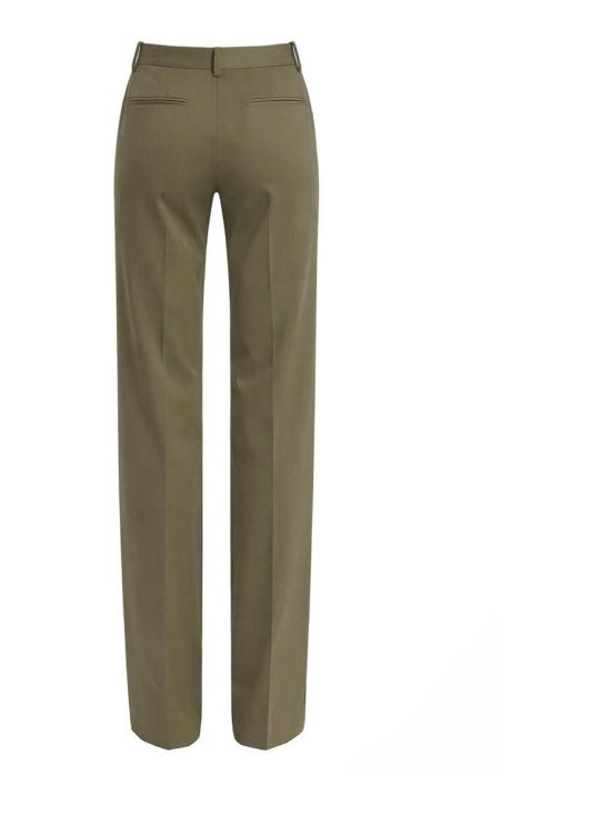 26SS 빅토리아 베컴 스트레이트 팬츠 1126WTR004852ESAGEMELANGE Green - VICTORIA BECKHAM