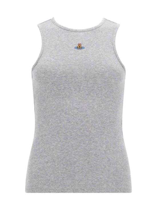26SS 비비안웨스트우드 캐시미어 블렌드 니트웨어 3G01003ZJ009CP001 GREY - VIVIENNE WESTWOOD