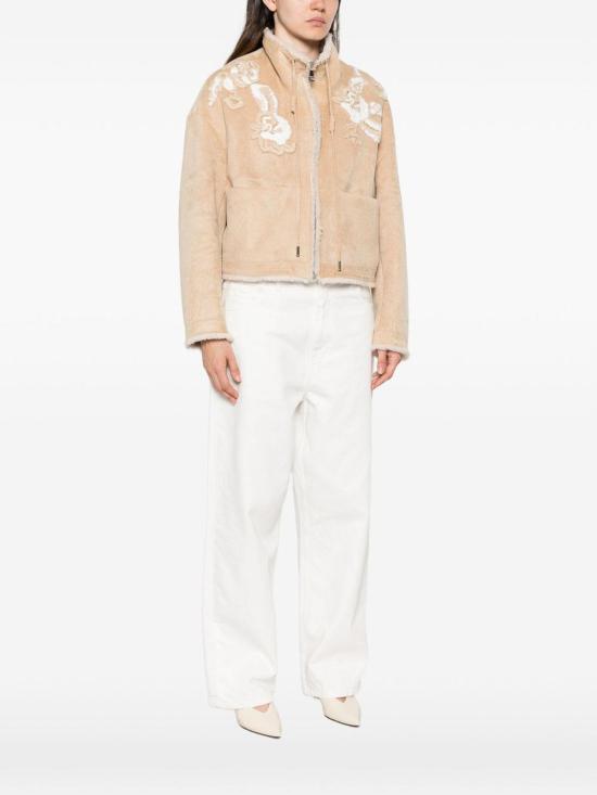 26FW 에르마노 피렌제 무스탕 D49ED036E9BMFB7800105 BROWN - ERMANNO FIRENZE