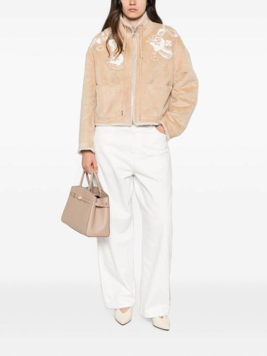 26FW 에르마노 피렌제 무스탕 D49ED036E9BMFB7800105 BROWN - ERMANNO FIRENZE