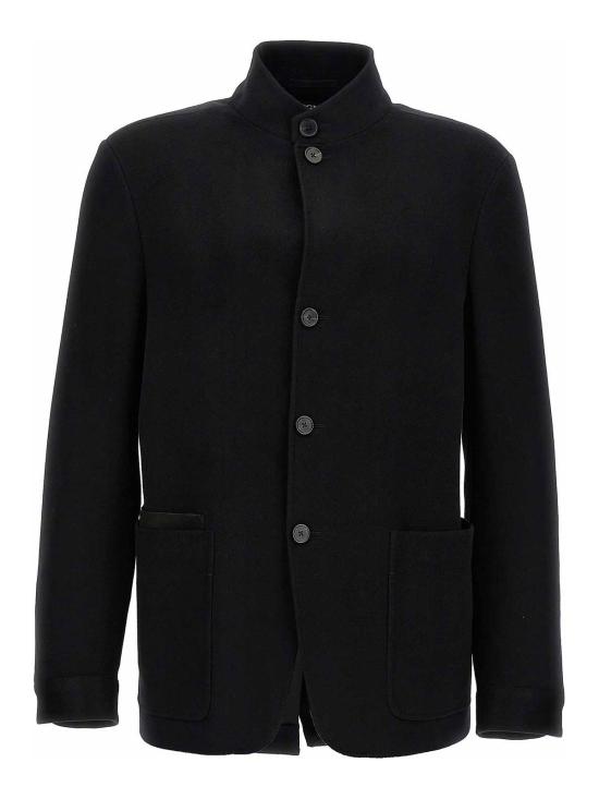 26FW 에르메네질도제냐 자켓 869C79A81VHKQ0001 BLACK
