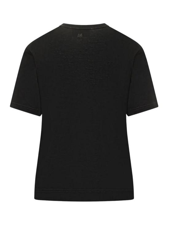 26SS 아미 ADC 패치 클래식 핏 반팔 티셔츠 FTS373JE0211001 Black - AMI