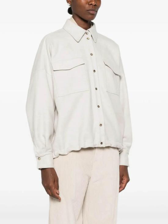 26FW 브루넬로 쿠치넬리 패딩 MD565B3N06C6639 WHITE - BRUNELLO CUCINELLI