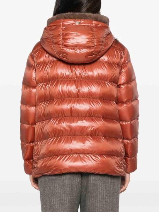 26FW 에르노 밍크 퍼 이펙트 파카 재킷 PI002312D12017Z5875 RED - HERNO