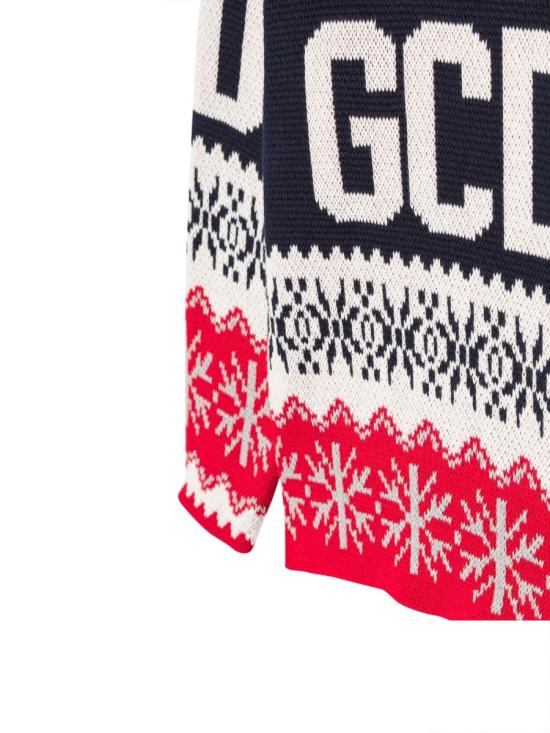  지씨디에스 스웨터 DUW006K LHE2185337 BLUE - GCDS