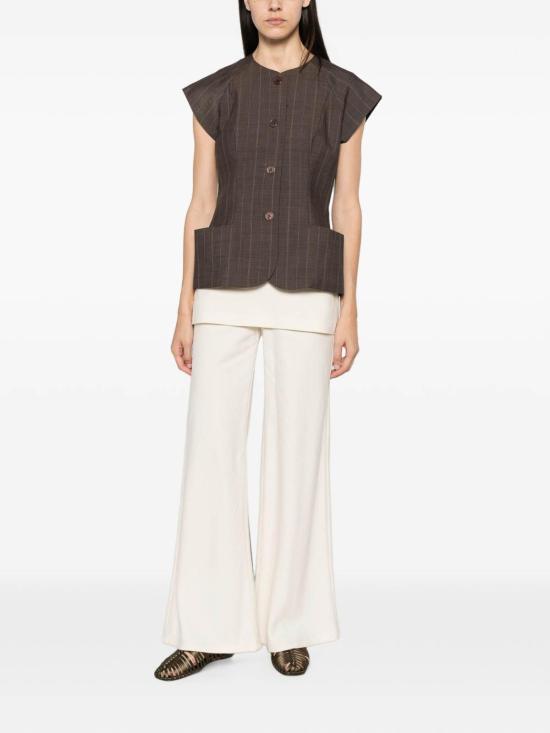26SS 가니 블라우스 A1040419296 Dark Brown - GANNI