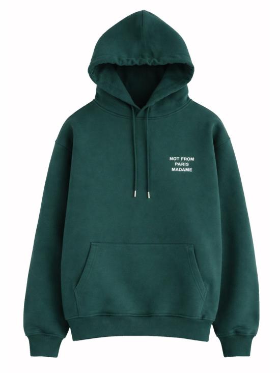 26SS 드롤드무슈 탑 HO162 CO127DARKGREEN