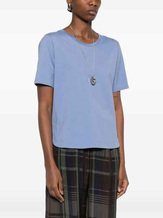 26SS 에르노 슈퍼파인 코튼 스트레치 티셔츠 JG000325D520039128 Light Blue - HERNO