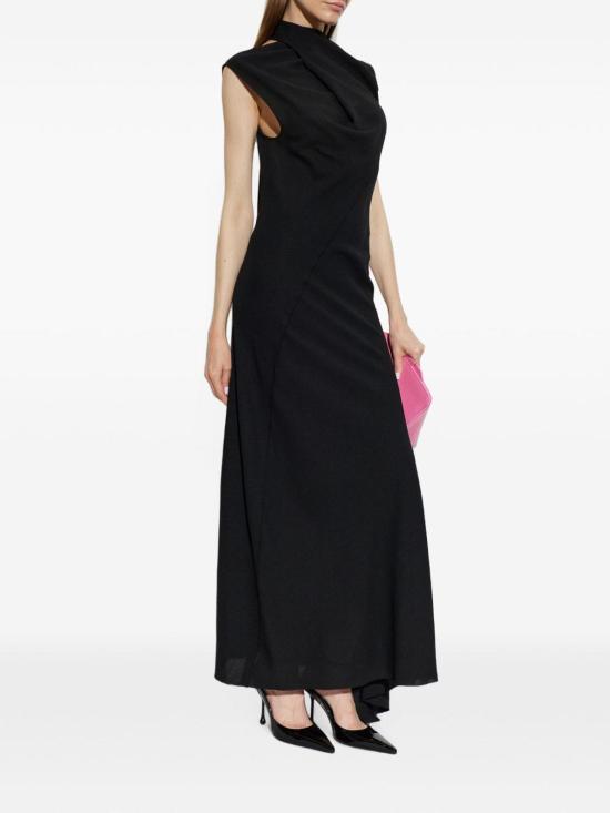 26FW 디 아티코 미디 스커트 261WCW00305VVV116AA100 Black - THE ATTICO
