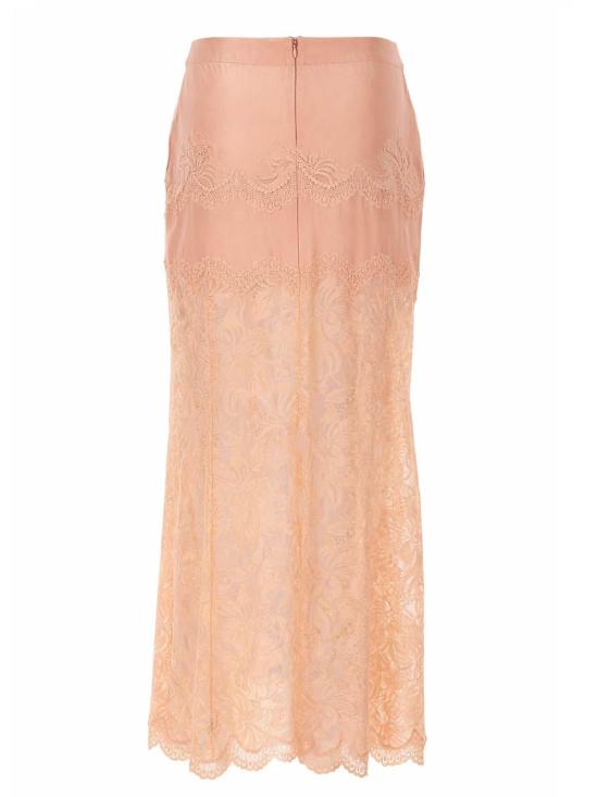 26SS 파코라반 롱 스커트 26PJJU021PA0170P259 Nude Neutrals - PACO RABANNE