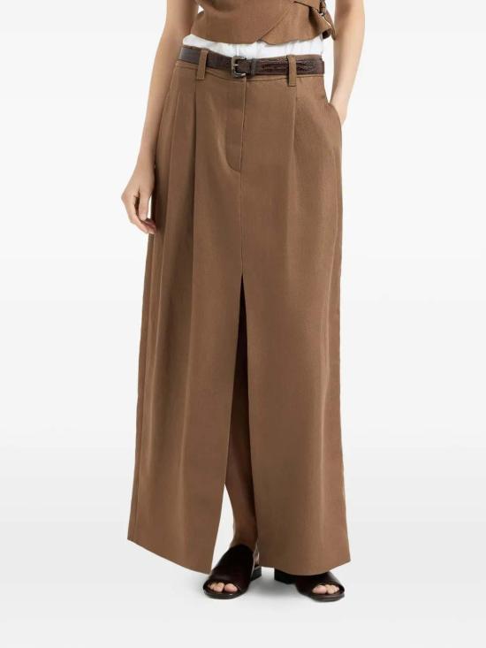26SS 브루넬로 쿠치넬리 수트 팬츠 MH527G3964C9850 Brown - BRUNELLO CUCINELLI
