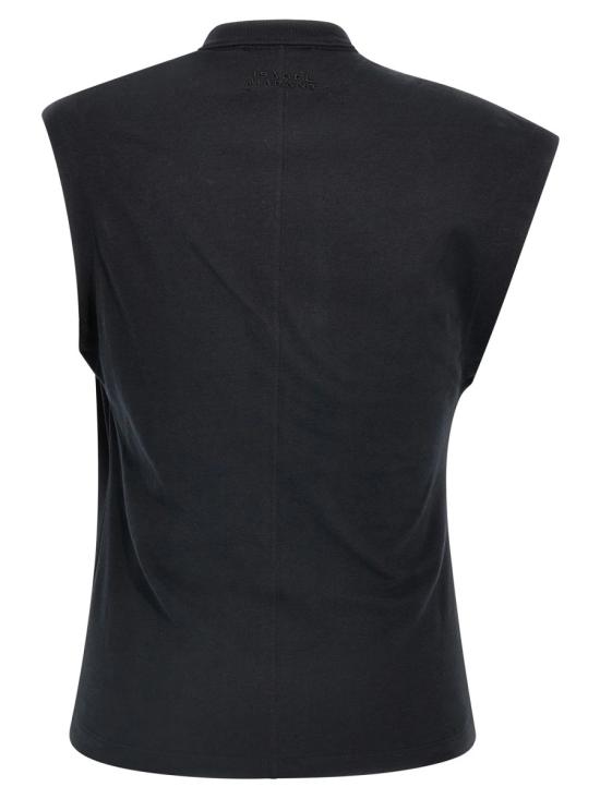 26FW 이자벨마랑 NAYDA 네이다 슬리브리스 탑 TS0175FA A1N41I01BK BLACK - ISABEL MARANT