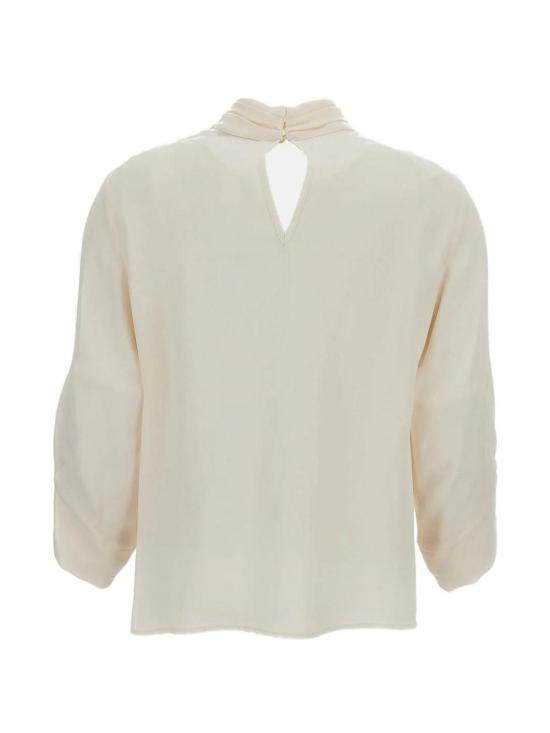 26FW 엘리자베타프랜치 블라우스 CA17866E2E84 BEIGE - ELISABETTA FRANCHI