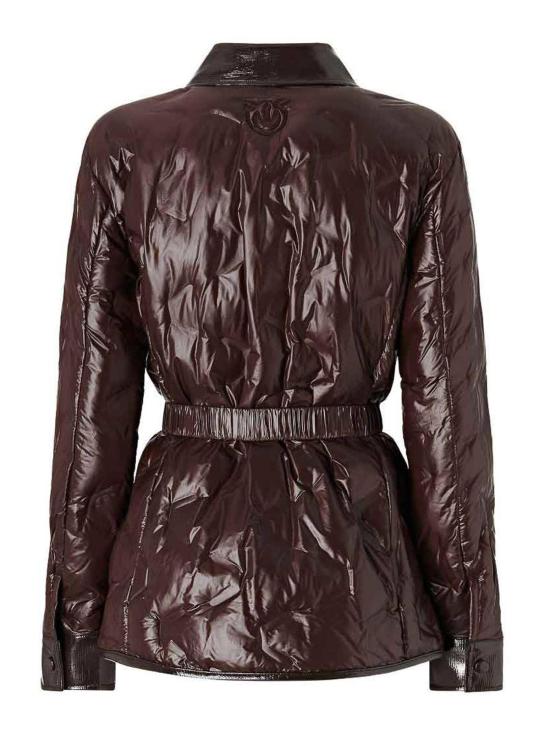 26FW 핑코 패딩 107163A3FIDIPLADENIAL72 BROWN - PINKO