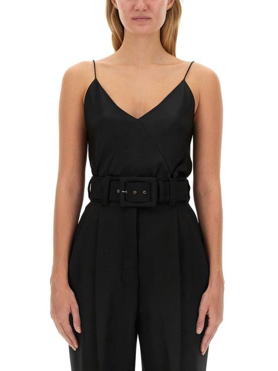  막스마라 메텔로 실크 캐미솔 2421166014600 214002 BLACK - MAX MARA