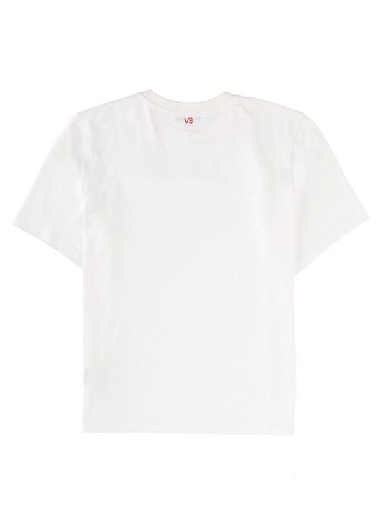 26SS 빅토리아 베컴 반팔 티셔츠 1126JTS007232AWHITE - VICTORIA BECKHAM