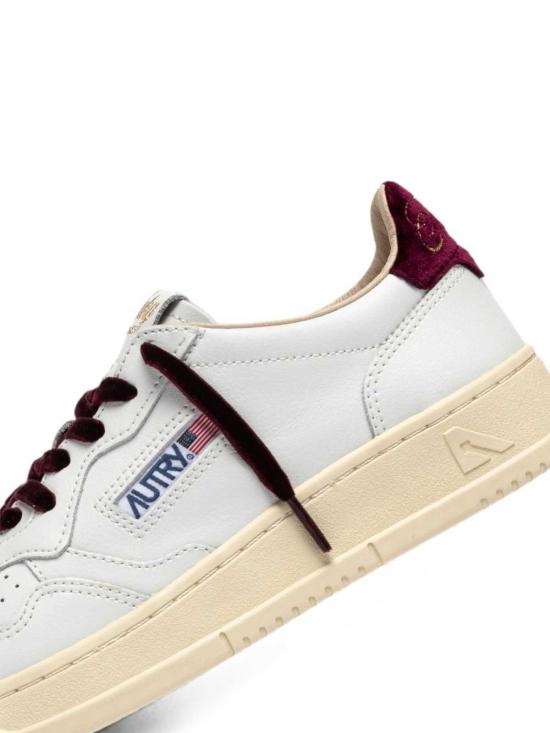 26FW 오트리 메달리스트 로우 레더 스니커즈 AULWVZ01 BEIGE - AUTRY
