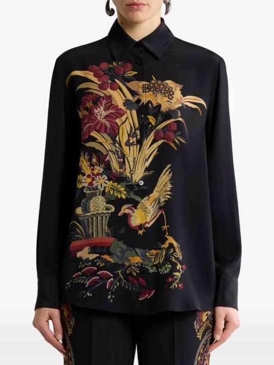 26FW 에트로 블라우스 WRIA0013AK166X0813 BLACK - ETRO