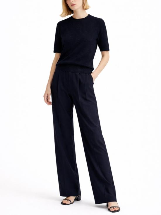 26SS 파비아나 필리피 폴로 티셔츠 MAD266F490 D2735146 BLUE - FABIANA FILIPPI