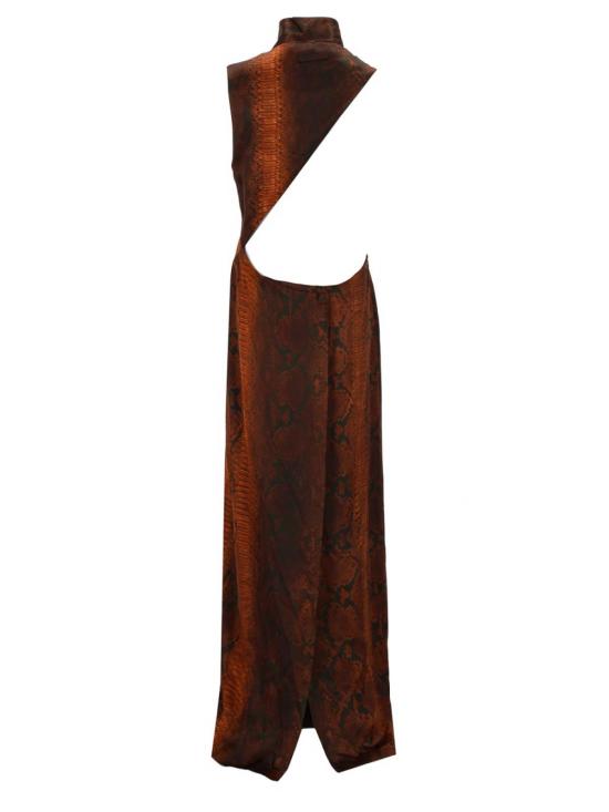 26SS 장 폴 고티에 롱 원피스 DR129W0676000 Red - JEAN PAUL GAULTIER