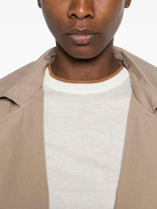26FW 막스마라 스튜디오 반팔 티셔츠 AGENDA012 WHITE - MAX MARA STUDIO