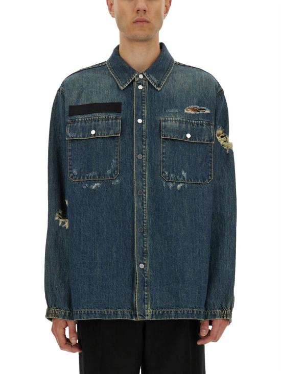 25FW 헬무트랭 셔츠 P05DM501 2EY BLUE - HELMUT LANG