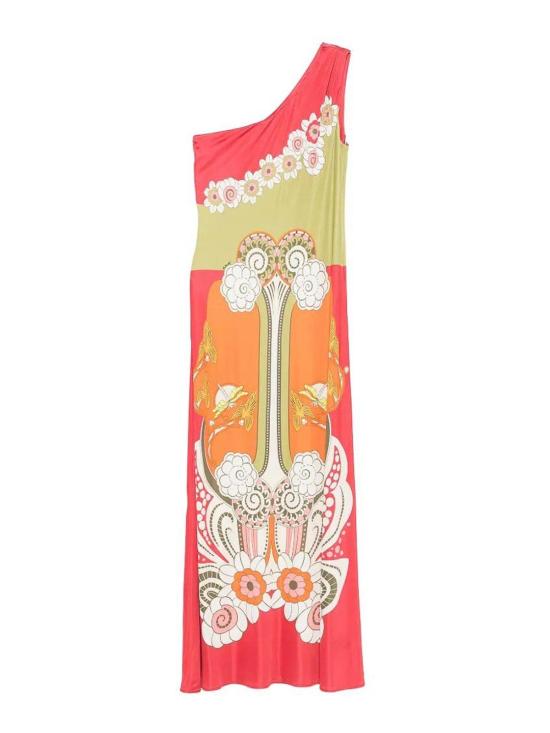 26FW 라 더블제이 미디 스커트 DRE1058JER082AMB03OR02 ORANGE