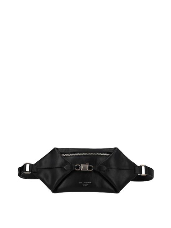 26SS 돌체앤가바나 Lock 벨트백 BM2188AU99480999 Black