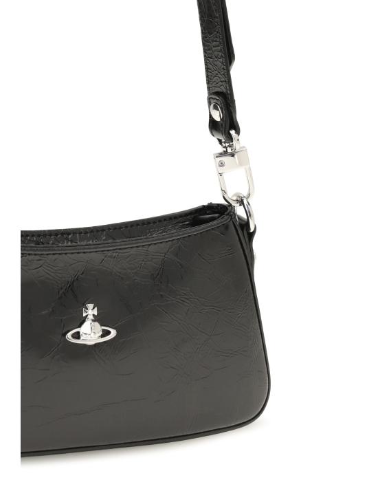 26FW 비비안웨스트우드 ORB 타샤 레더 스터드 숄더백 5801000JWL00EO N401 BLACK - VIVIENNE WESTWOOD