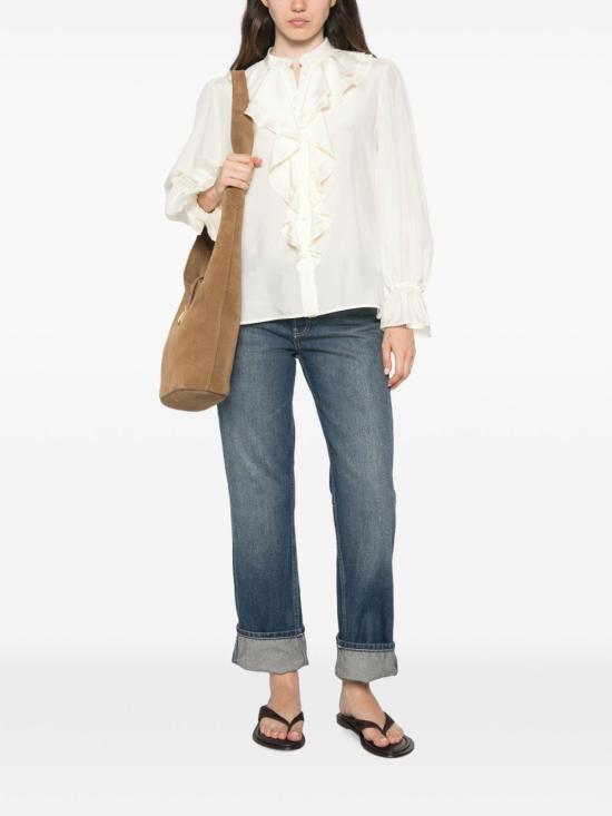 26FW 마렐라 셔츠 2623116151200MLLCALDAIA001 WHITE - MARELLA