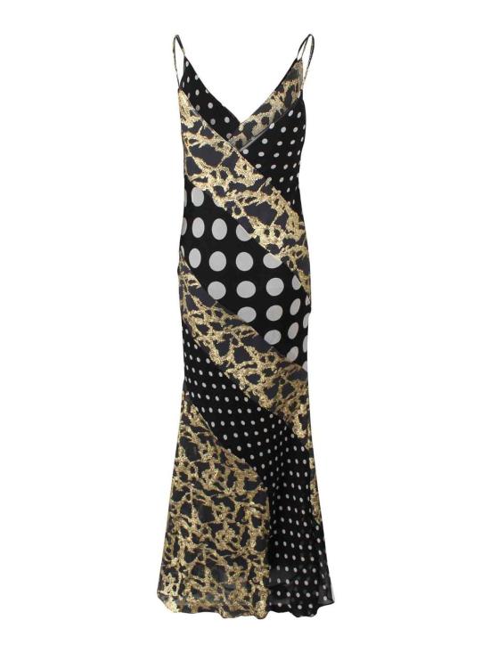 26SS 니나리찌 롱 원피스 26PCRO073SE1420M9113 BLACK - NINA RICCI