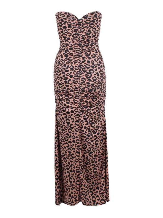 26SS 에센셜앤트워프 롱 원피스 JOUPIEJ4FV ANIMAL PRINT - ESSENTIEL ANTWERP