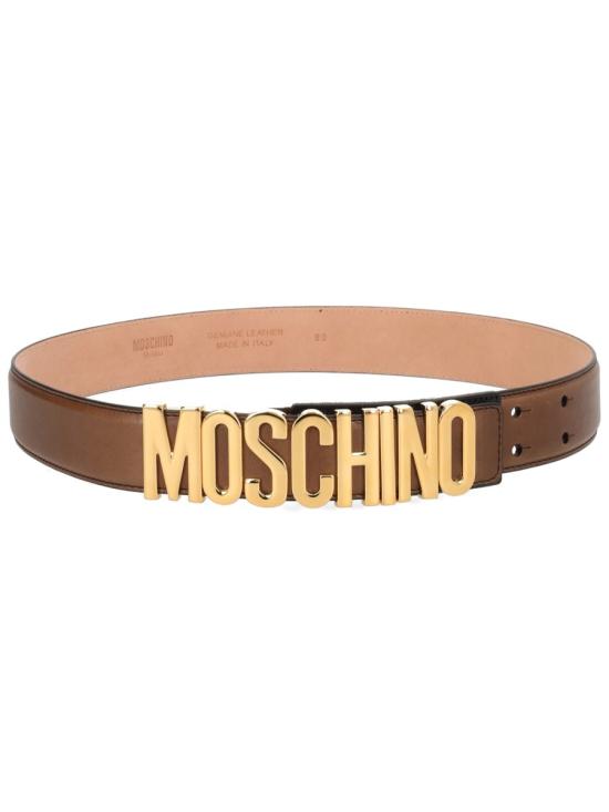 26SS 모스키노 벨트 MC6000PP1O OD930A BROWN - MOSCHINO